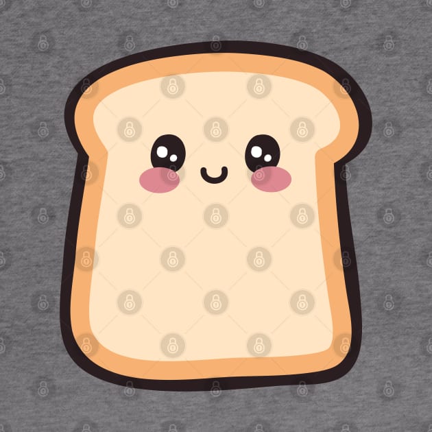 Cute Smiling Toast Bread by Spicy Memes